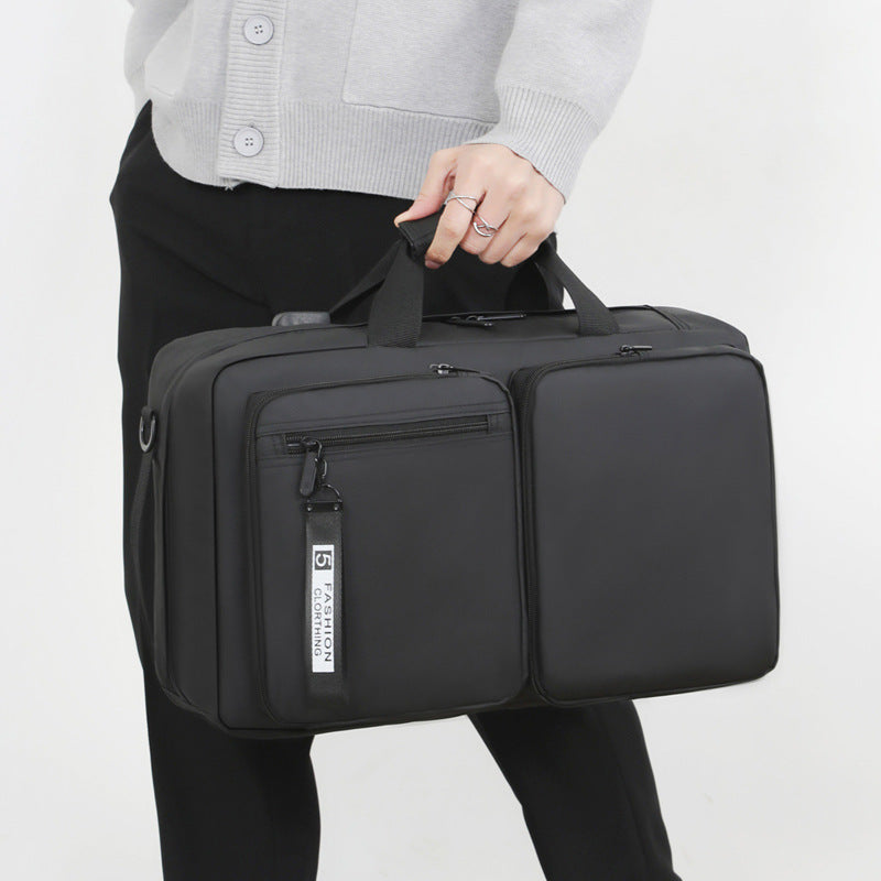 Multifunktionaler Rucksack Große Kapazität Business Laptop Tasche Freizeit Reisen Pendler Schultasche Tragbare Umhängetasche