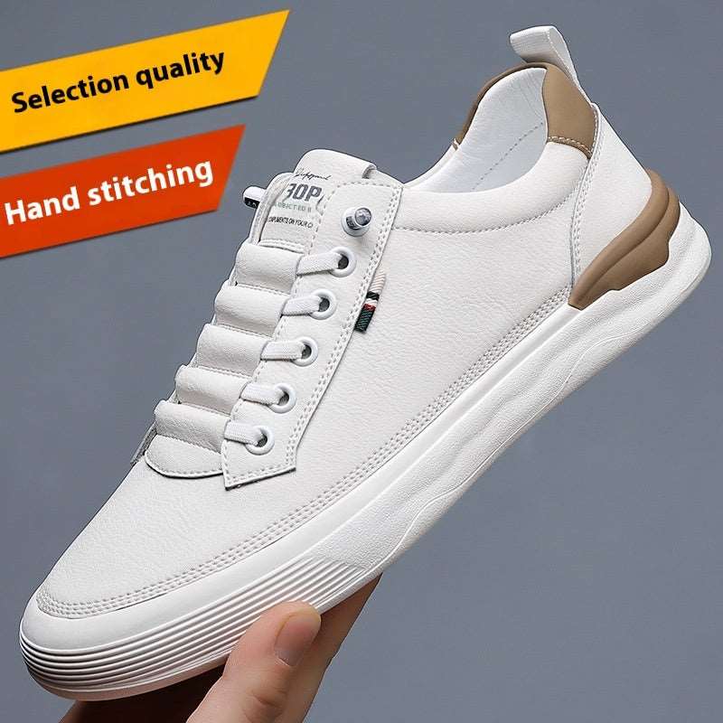 Breathable Men's Soft Bottom Fashion Sneakers Slip-on Casual