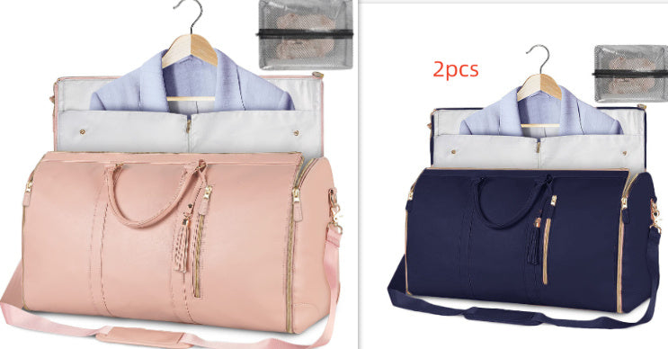 Große Kapazität Reise Duffle Bag Damen Handtasche Falten Anzug Tasche Wasserdichte Kleidung Totes