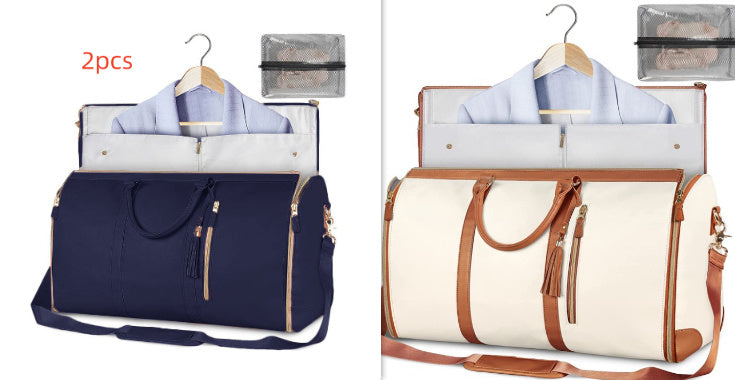 Große Kapazität Reise Duffle Bag Damen Handtasche Falten Anzug Tasche Wasserdichte Kleidung Totes