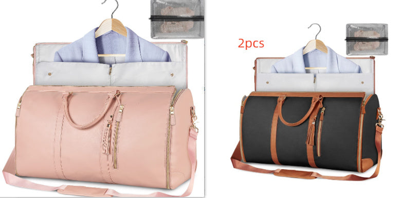 Große Kapazität Reise Duffle Bag Damen Handtasche Falten Anzug Tasche Wasserdichte Kleidung Totes