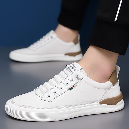 Breathable Men's Soft Bottom Fashion Sneakers Slip-on Casual