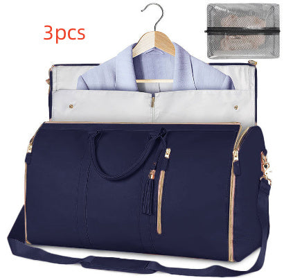 Große Kapazität Reise Duffle Bag Damen Handtasche Falten Anzug Tasche Wasserdichte Kleidung Totes