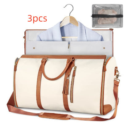 Große Kapazität Reise Duffle Bag Damen Handtasche Falten Anzug Tasche Wasserdichte Kleidung Totes