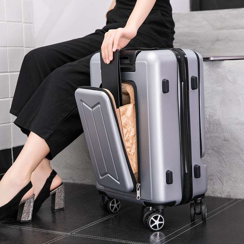 Front And Rear Opening Universal Wheel Trolley Case