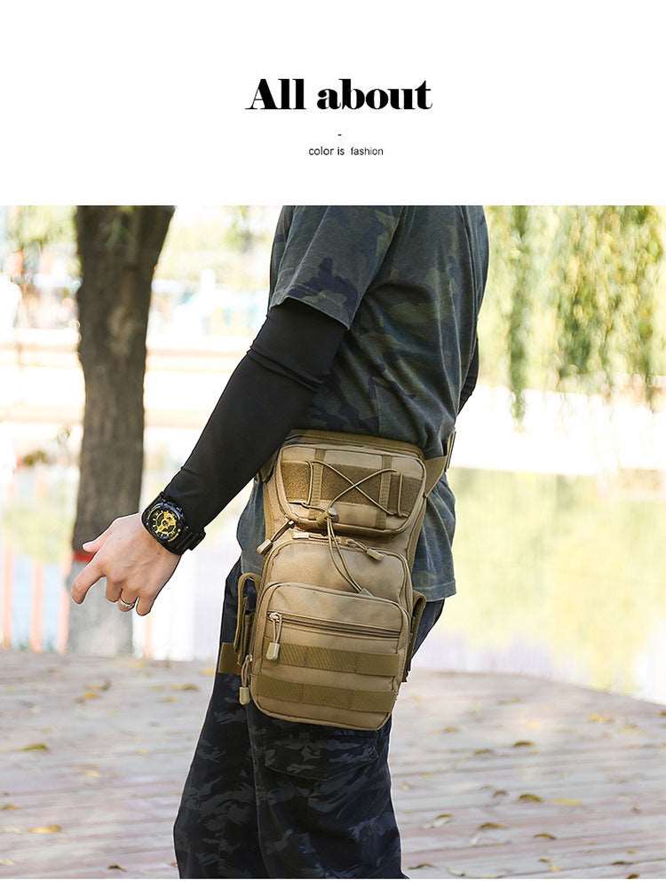 Multifunctional Mobile Waist Bag Men's Outdoor Tactics Leg Bag